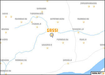 map of Gassi