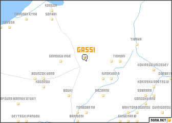 map of Gassi