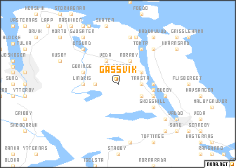 map of Gässvik
