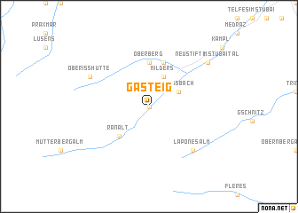 map of Gasteig