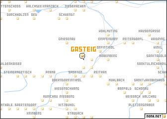 map of Gasteig