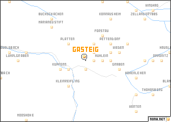 map of Gasteig