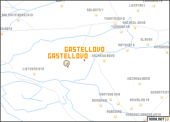 map of Gastellovo