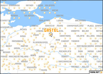 map of Gastel