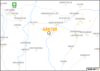 map of Gastón