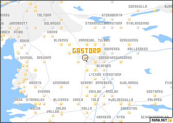 map of Gastorp