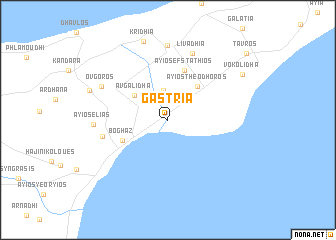 map of Gastria