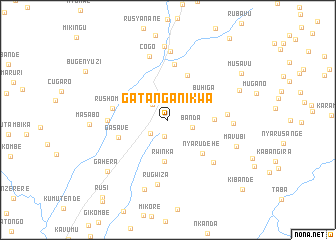 map of Gatanganikwa