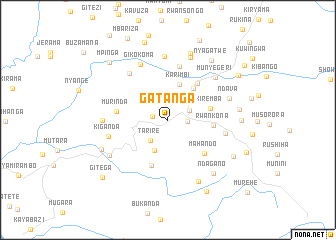 map of Gatanga