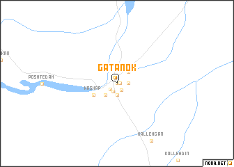 map of Gatānok