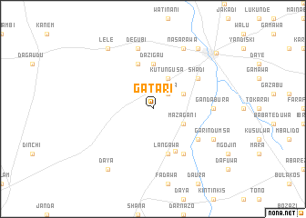 map of Gatari