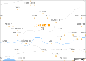 map of Gatarta