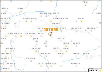 map of Gataso