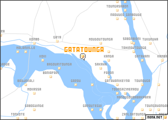 map of Gata Tounga