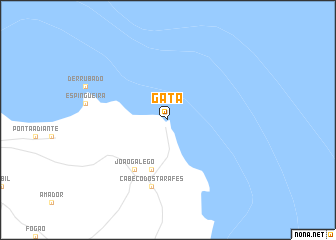 map of Gata