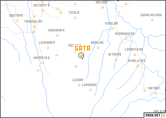 map of Gata