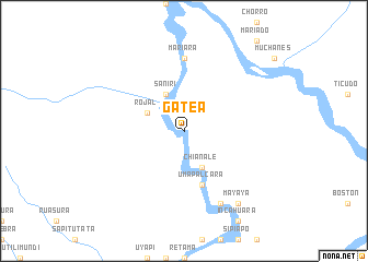 map of Gatea