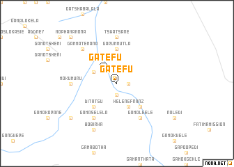 map of Ga-Tefu