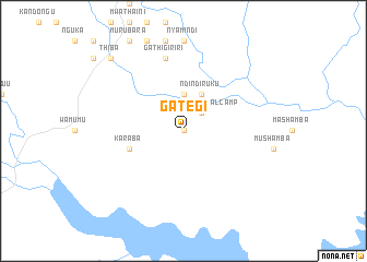 map of Gategi