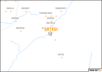 map of Gategi