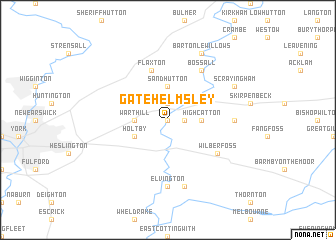 map of Gate Helmsley