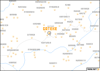 map of Gateke