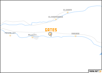 map of Gates