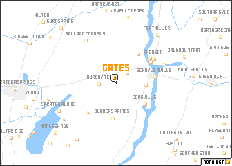 map of Gates