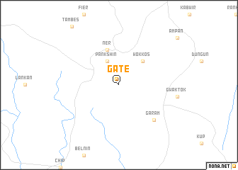 map of Gate