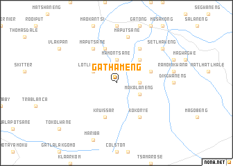 map of Ga-Thameng