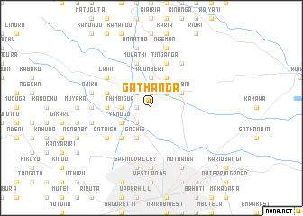 map of Gathanga