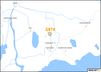 map of Gath