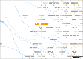 map of Gatiaini