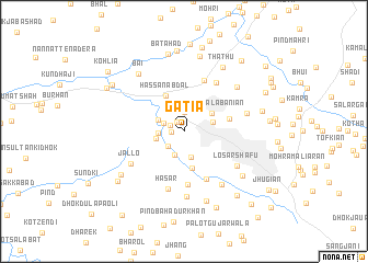 map of Gatia