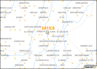 map of Gatica