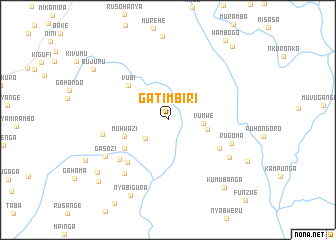 map of Gatimbiri