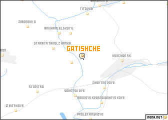 map of Gatishche