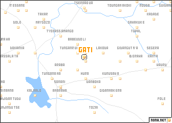 map of Gati