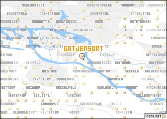 map of Gätjensort