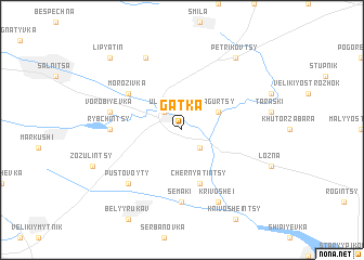 map of Gatka