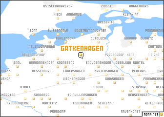 map of Gätkenhagen