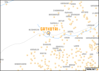 map of Gatkotai