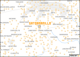 map of Gato Amarillo