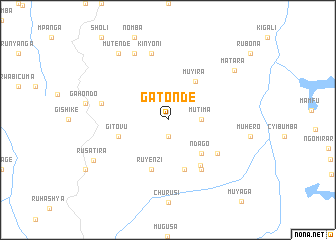 map of Gatonde