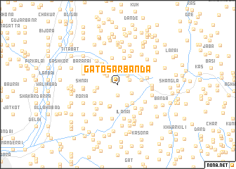 map of Gatosar Bānda