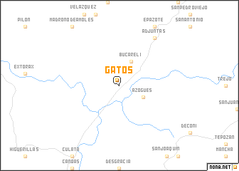 map of Gatos