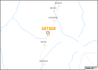 map of Gatoua
