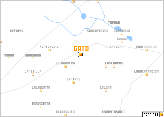 map of Gato