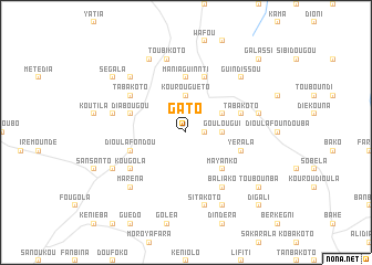 map of Gato