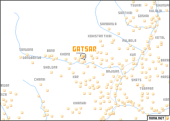 map of Gatsar